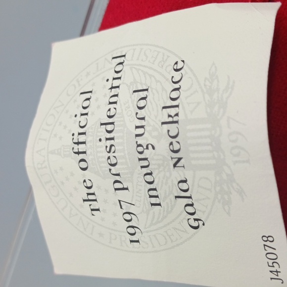 Kenneth Jay Lane KJL 1997 53rd Presidential Inaugural Gray Pearl Necklace - Picture 6 of 6